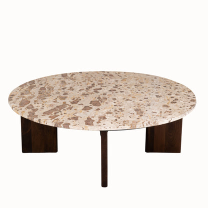 Tavolino da salotto Mathilde Marmo Naturale/Beige J-Line