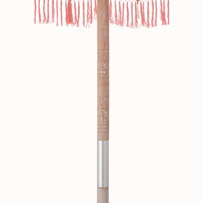 Ombrellone Bobbi Legno/Cotone Rosa Chiaro J-Line