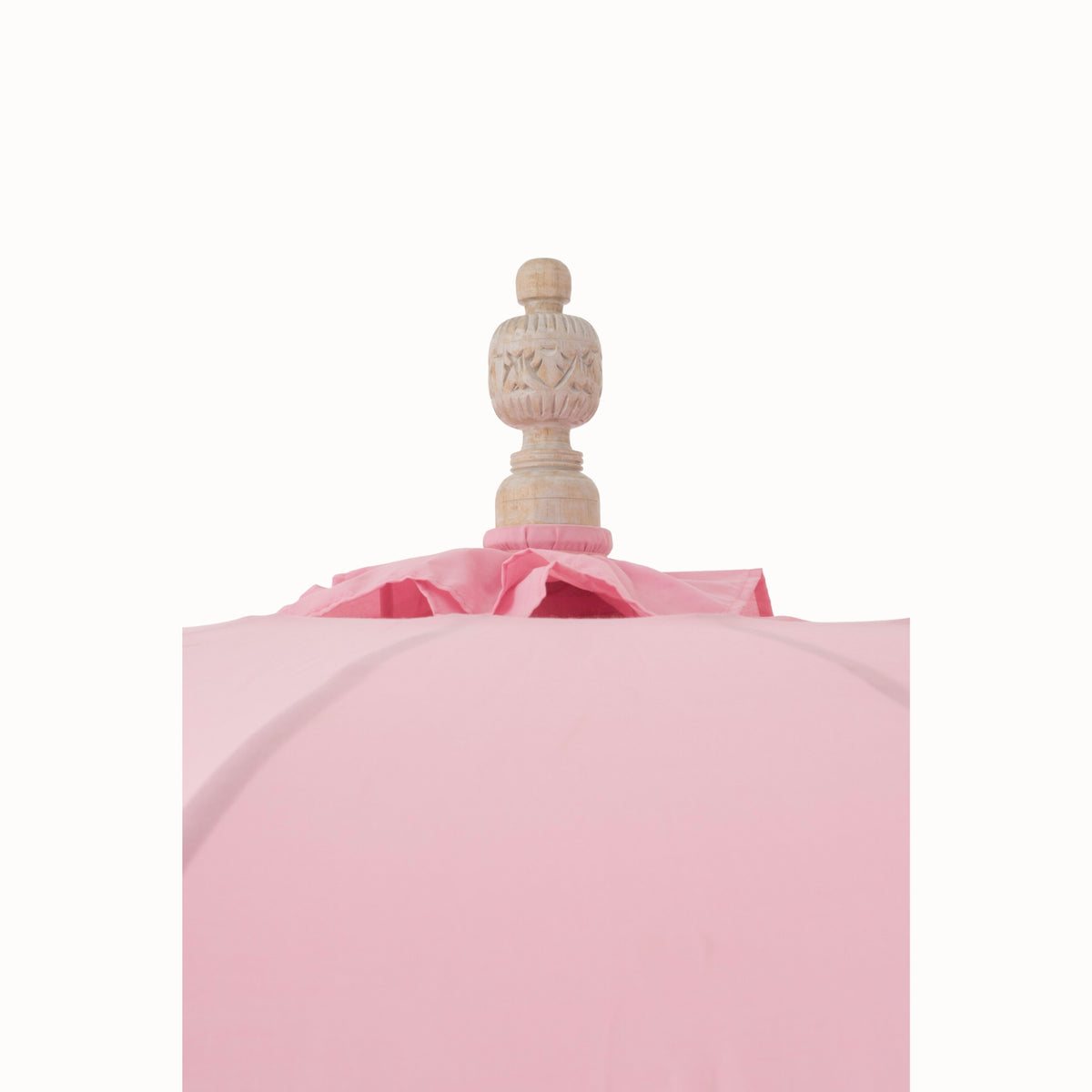 Ombrellone Bobbi Legno/Cotone Rosa Chiaro J-Line