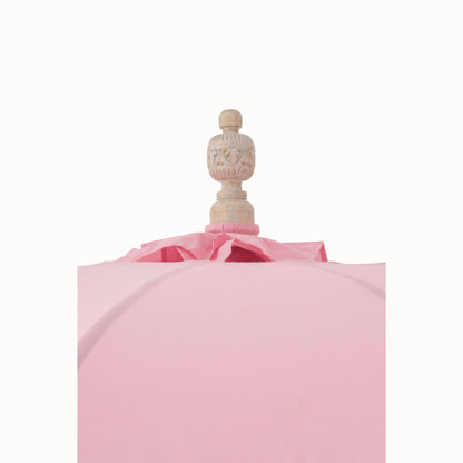 Ombrellone Bobbi Legno/Cotone Rosa Chiaro J-Line