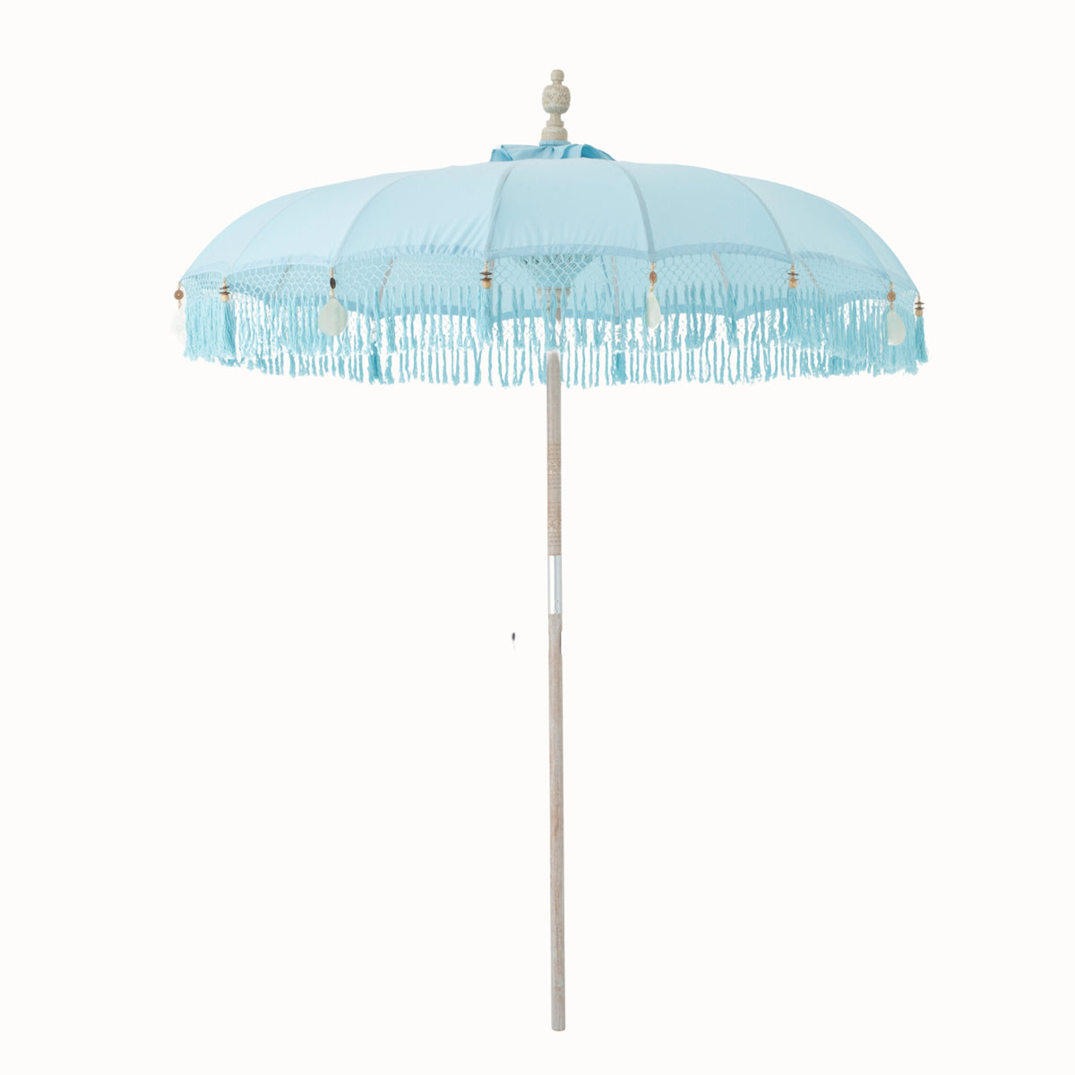 Ombrellone Bobbi Bambù/Cotone Azzurro Chiaro J-Line