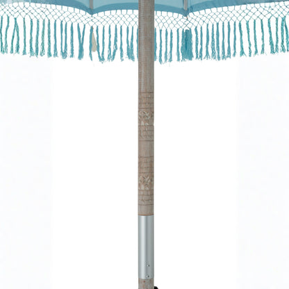 Ombrellone Bobbi Bambù/Cotone Azzurro Chiaro J-Line
