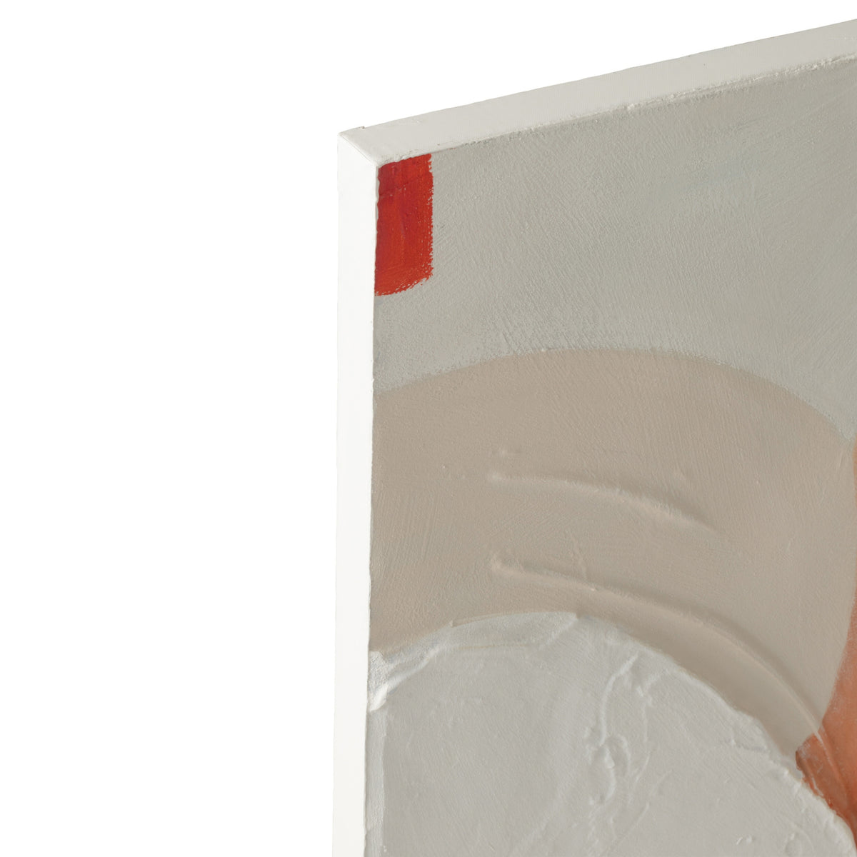 Dipinto Circkles Acrilico Arancione Scuro/Bianco Sporco J-Line