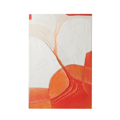 Dipinto Circkles Acrilico Arancione Scuro/Bianco Sporco J-Line