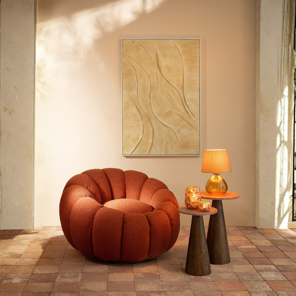 Dipinto Miel Acrilico Color Oro J-Line