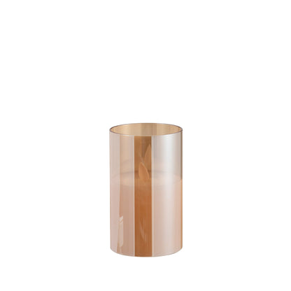 Lampada LED Vetro Scintillante Oro Piccola