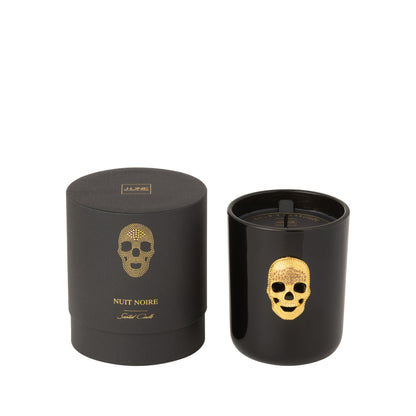 Candela profumata Teschio Nuit Noire Large 65 ore