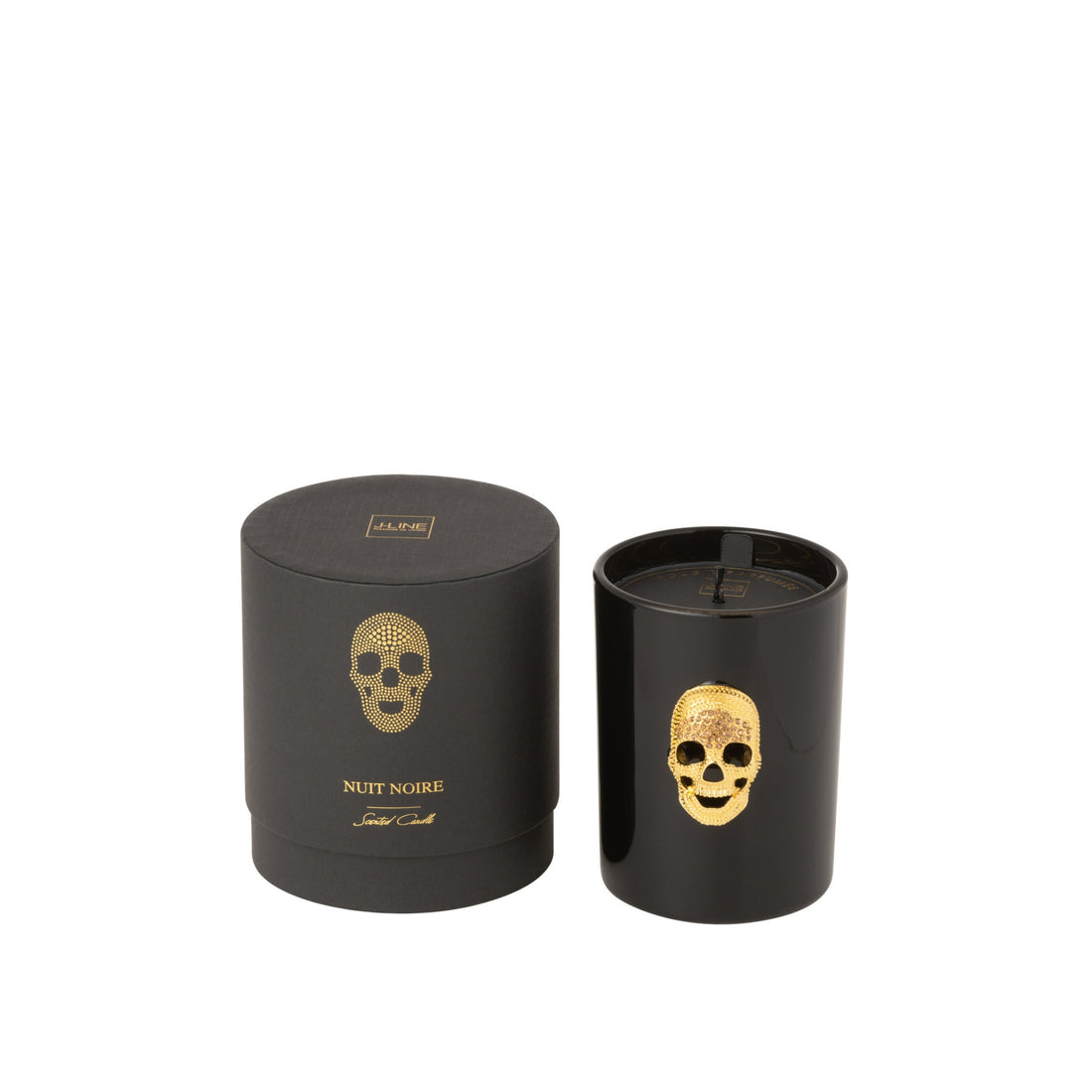 Candela profumata Teschio Nuit Noire Small 43 ore