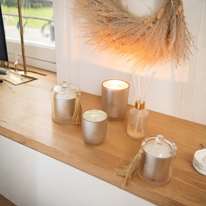 Candela profumata Merci Beige Small 35 ore