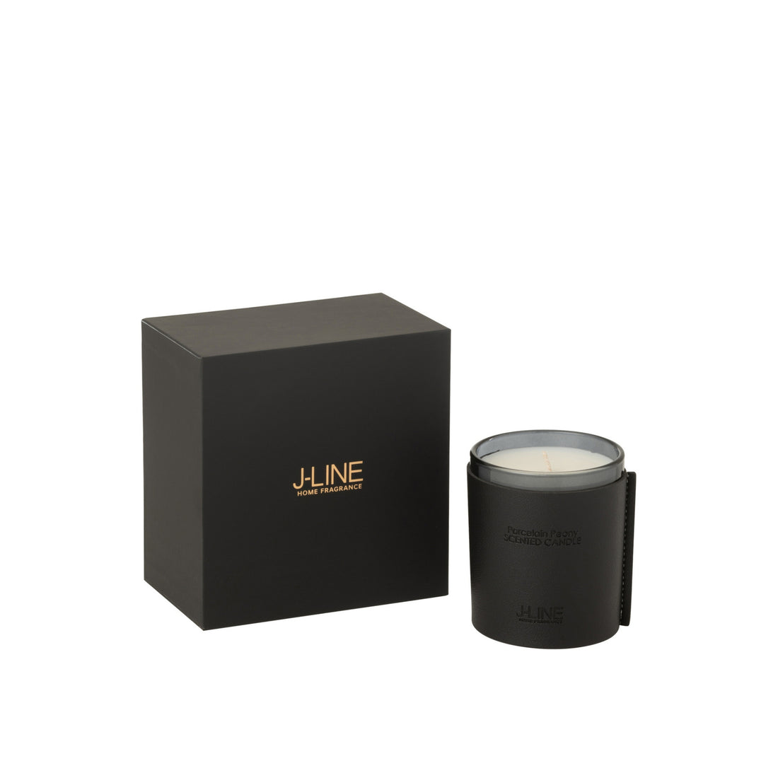 Candela profumata Cuoio Nero 40 ore