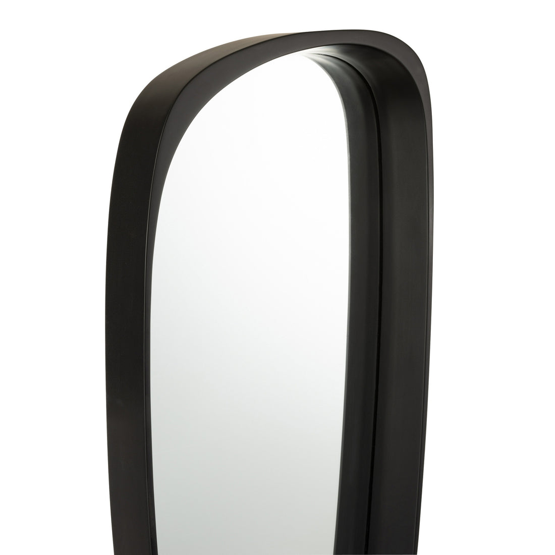 Specchio Giles Mdf/Vetro Nero Lungo J-Line