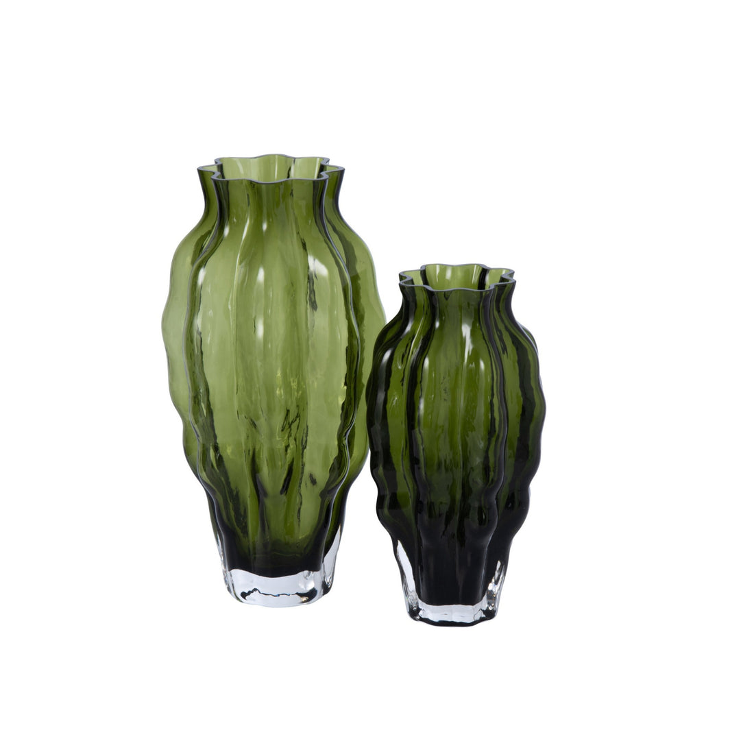 Vaso Pod Vetro Verde Large J-Line