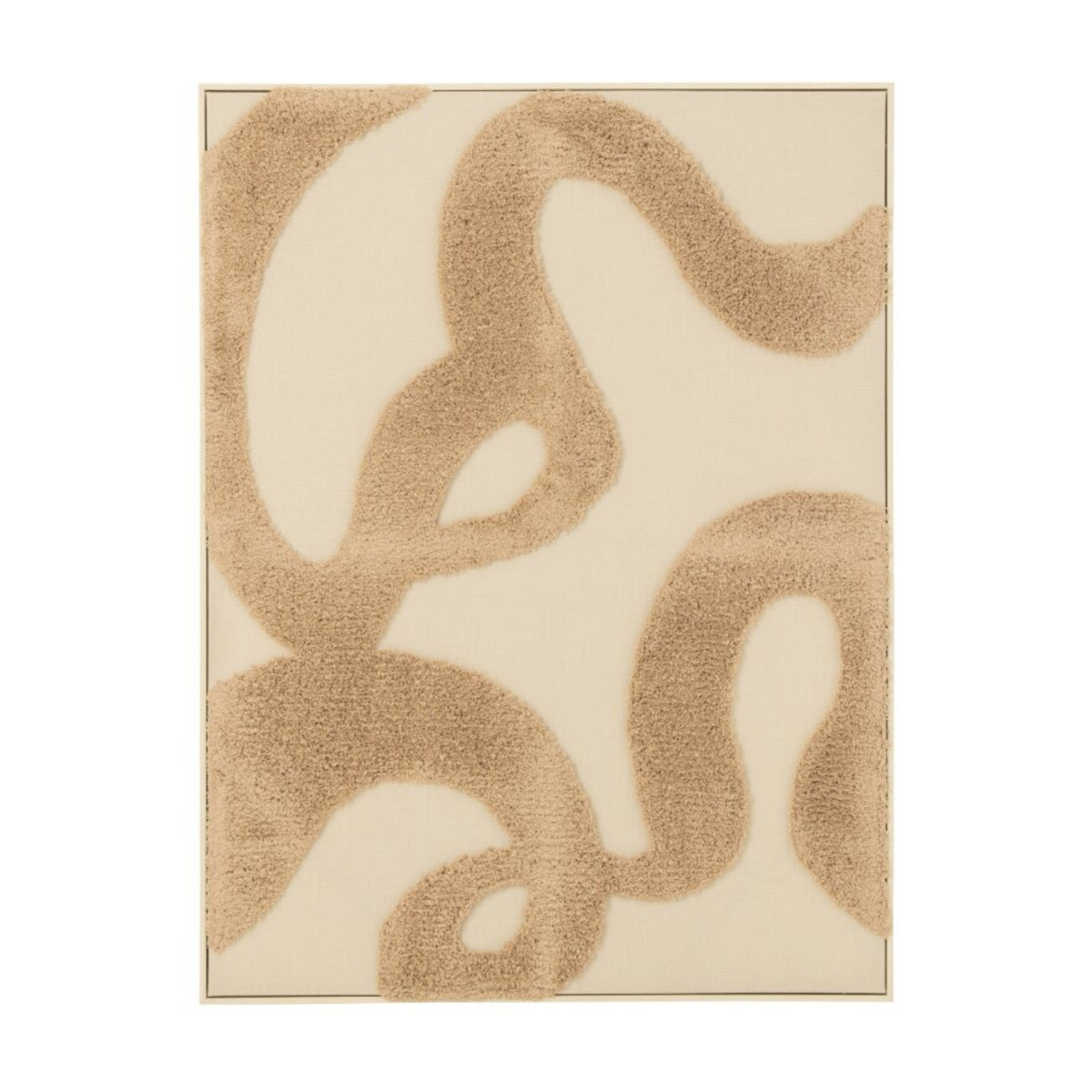Quadro Plukje MDF Beige/Marrone J-Line