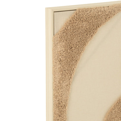 Quadro Plukje MDF Beige/Marrone J-Line