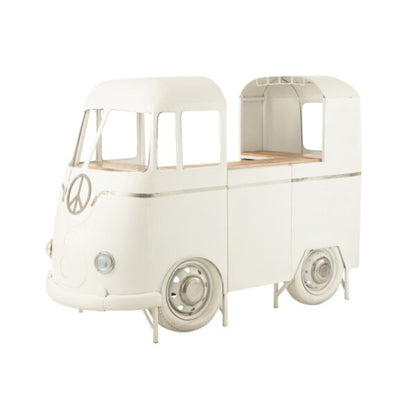 Mobiletto in ferro bianco J-Line