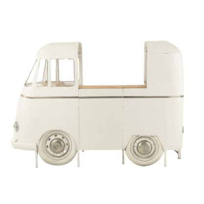 Mobiletto in ferro bianco J-Line