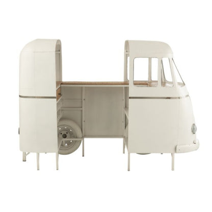 Mobiletto in ferro bianco J-Line
