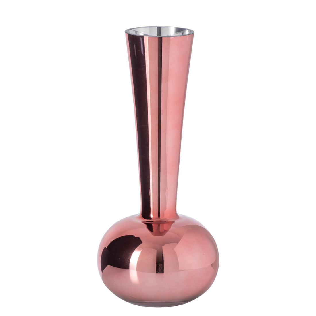 Vaso in vetro rosa J-Line