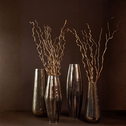 Vaso in alluminio dorato Large J-Line