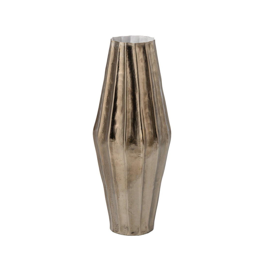 Vaso in alluminio dorato piccolo J-Line