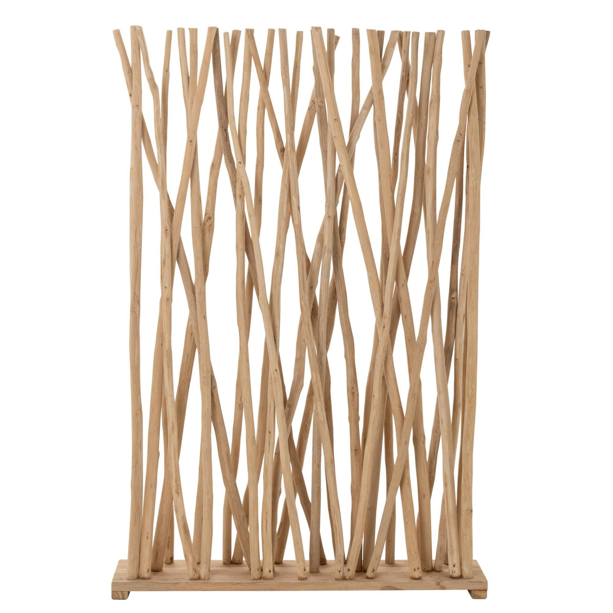 Paravento da interno in teak naturale J-Line