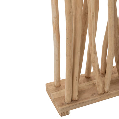 Paravento da interno in teak naturale J-Line