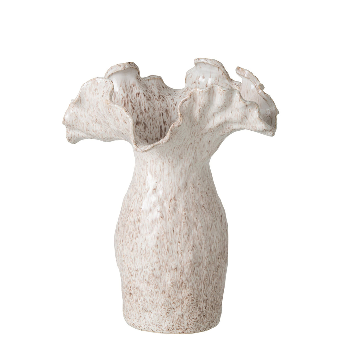 Vaso beige chiaro grande J-Line