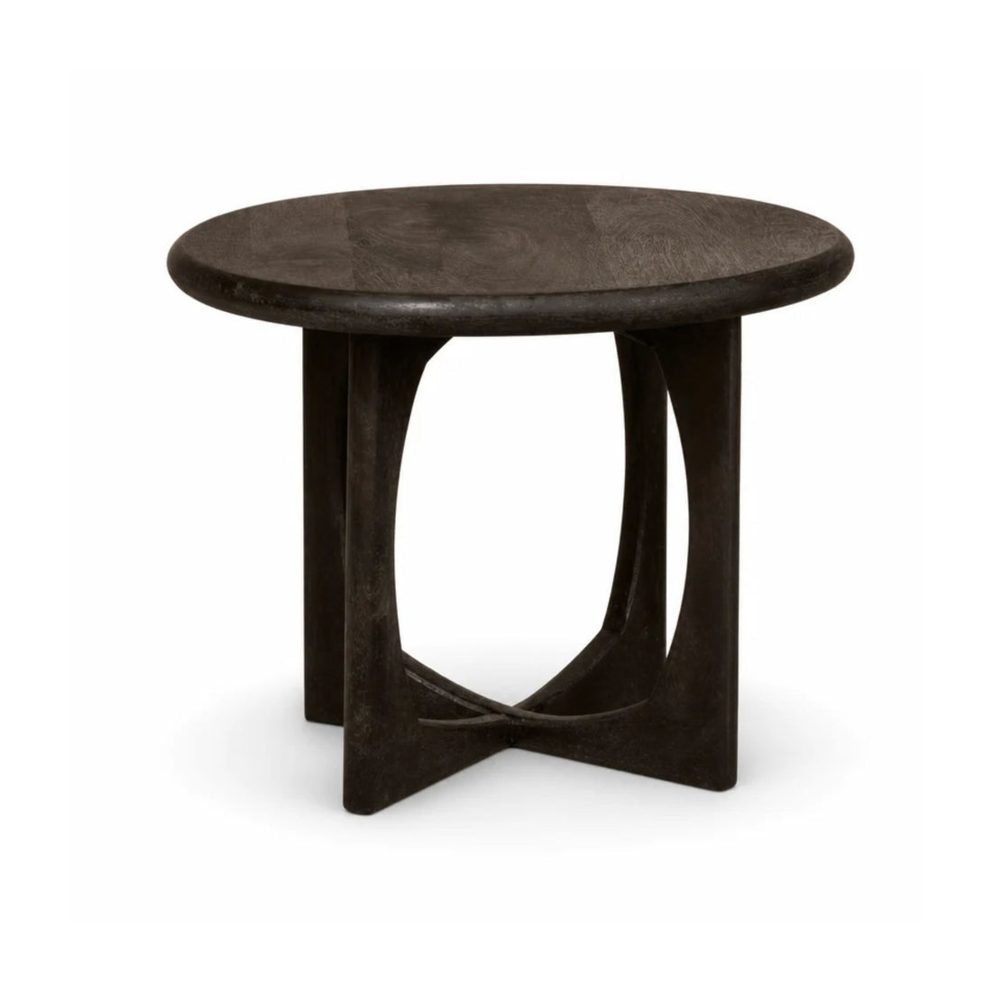 Tavolino Milou Legno di mango Nero 60cm Starfurn