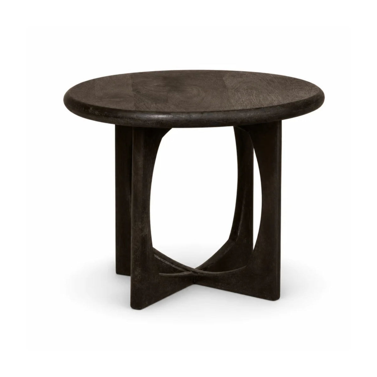 Tavolino Milou Legno di mango Nero 60cm Starfurn