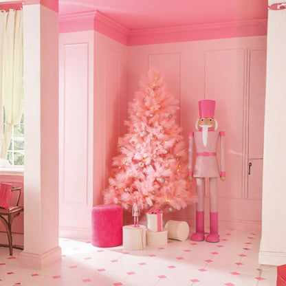 Schiaccianoci Baffo Metallo Rosa Medio H158cm J-Line