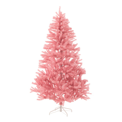 Albero di Natale Artificiale in PVC Rosa Large H210cm J-Line