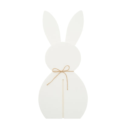 Decorazione pasquale con coniglietto bianco in feltro, set da 3, J-Line