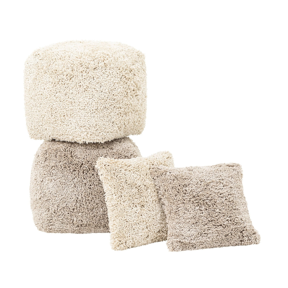 MUST Living Pouf Celeste Tortora