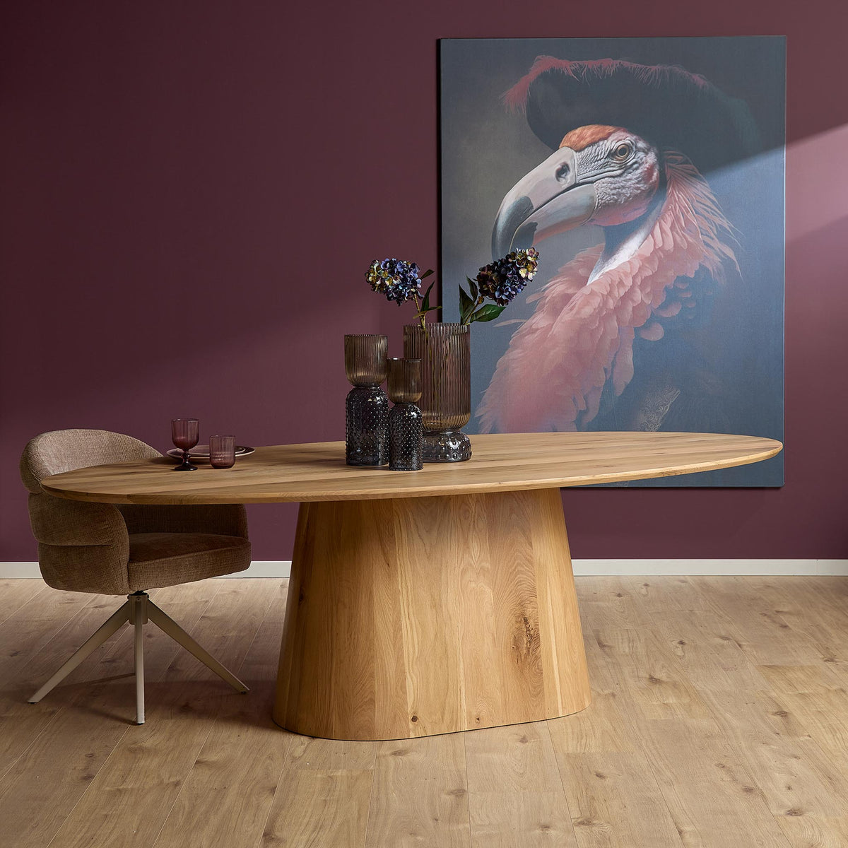 Tavolo da pranzo Riga Rovere Naturale Ovale 210cm Starfurn