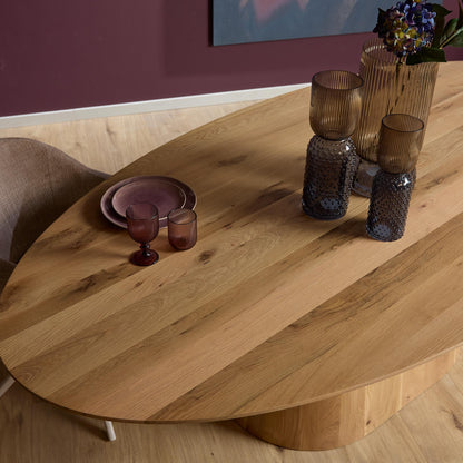 Tavolo da pranzo Riga Rovere Naturale Ovale 240cm Starfurn