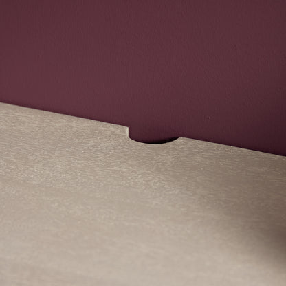 Mobile TV sospeso Ambiance in legno di mango naturale 120 cm Starfurn