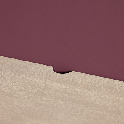 Mobile TV sospeso Ambiance in legno di mango naturale 120 cm Starfurn