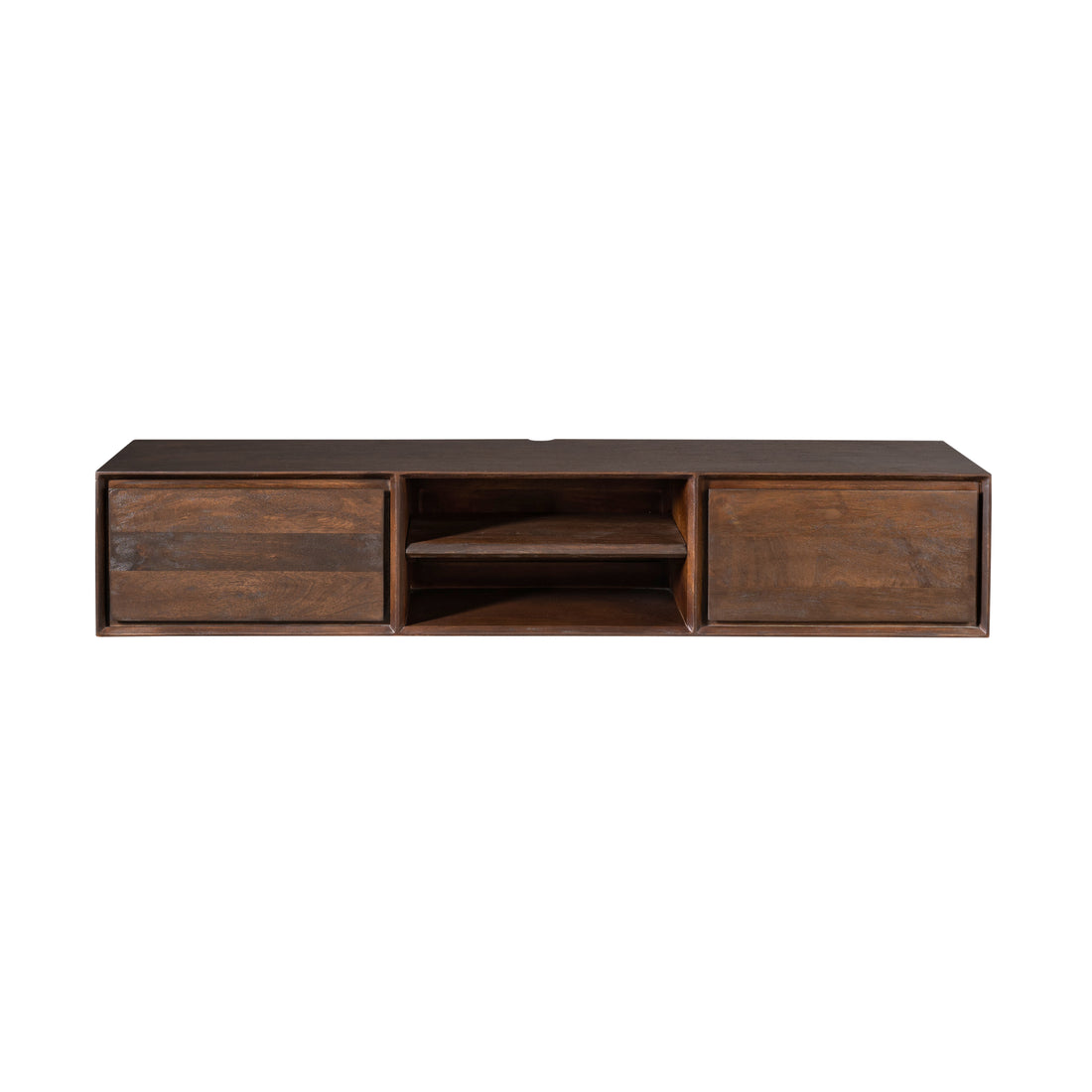 Mobile TV sospeso Ambiance in legno di mango marrone 160 cm Starfurn