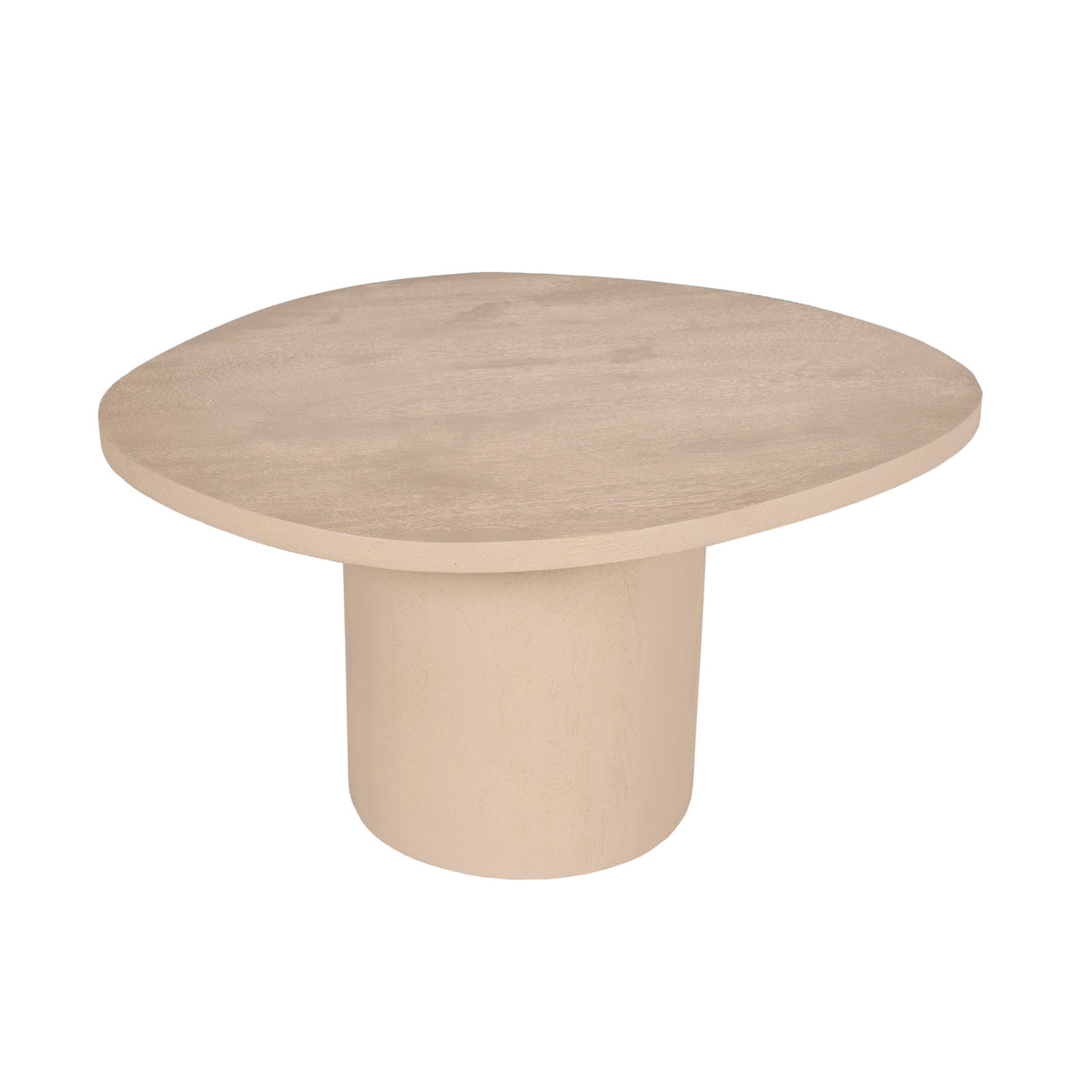 Set di 2 tavolini da salotto Mirre in legno di mango color sabbia Starfurn