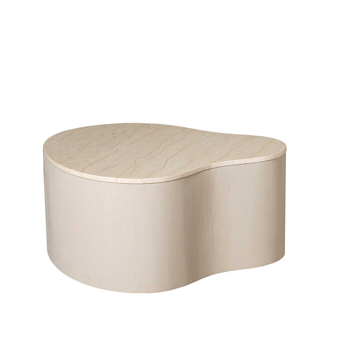Tavolino da salotto Lovi in legno di mango color sabbia, 77 cm, Starfurn
