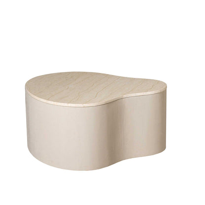 Tavolino da salotto Lovi in legno di mango color sabbia, 77 cm, Starfurn