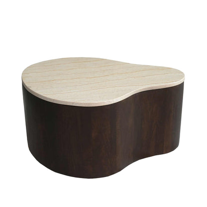 Tavolino da salotto Lovi in legno di mango marrone 77 cm Starfurn