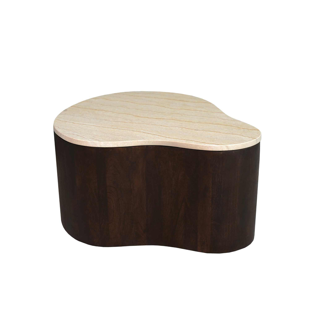 Tavolino da salotto Lovi in legno di mango marrone 77 cm Starfurn