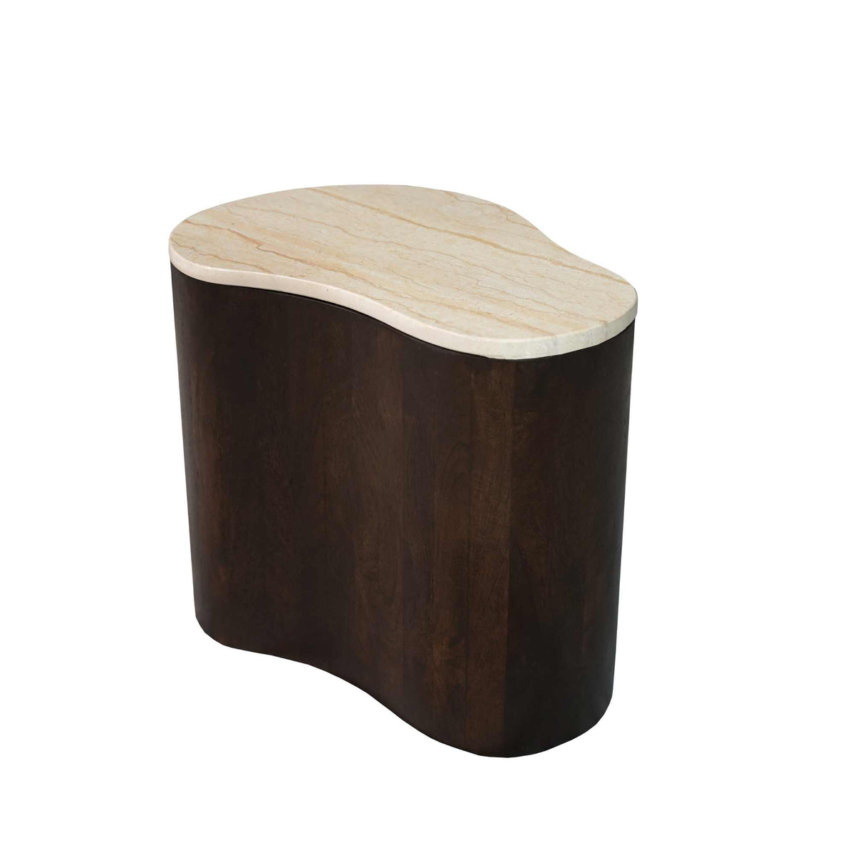 Tavolino da salotto Lovi in legno di mango marrone 50 cm Starfurn