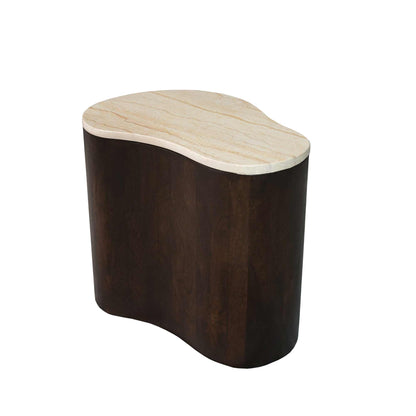 Tavolino da salotto Lovi in legno di mango marrone 50 cm Starfurn