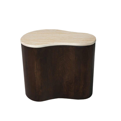 Tavolino da salotto Lovi in legno di mango marrone 50 cm Starfurn