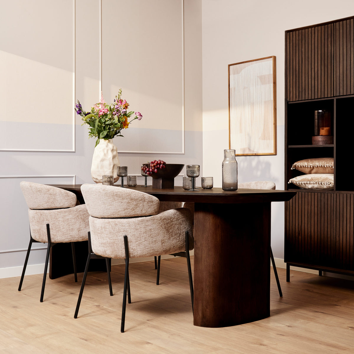 Tavolo da pranzo Maré in legno di mango marrone, 200 cm, Starfurn