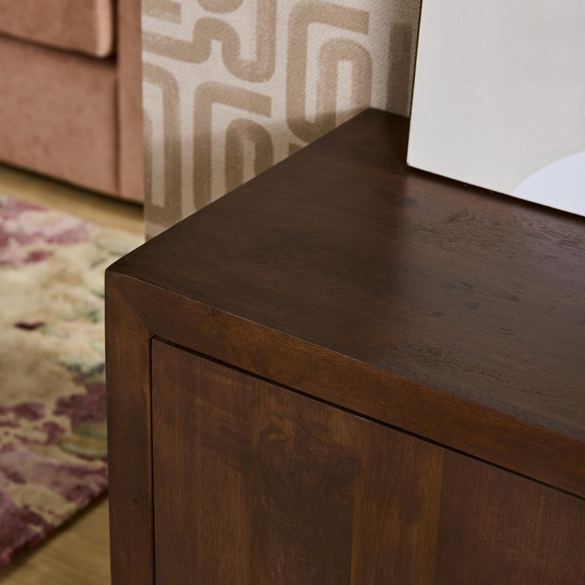 Credenza Bruxelles in legno di mango marrone, 3 ante, 150 cm Starfurn