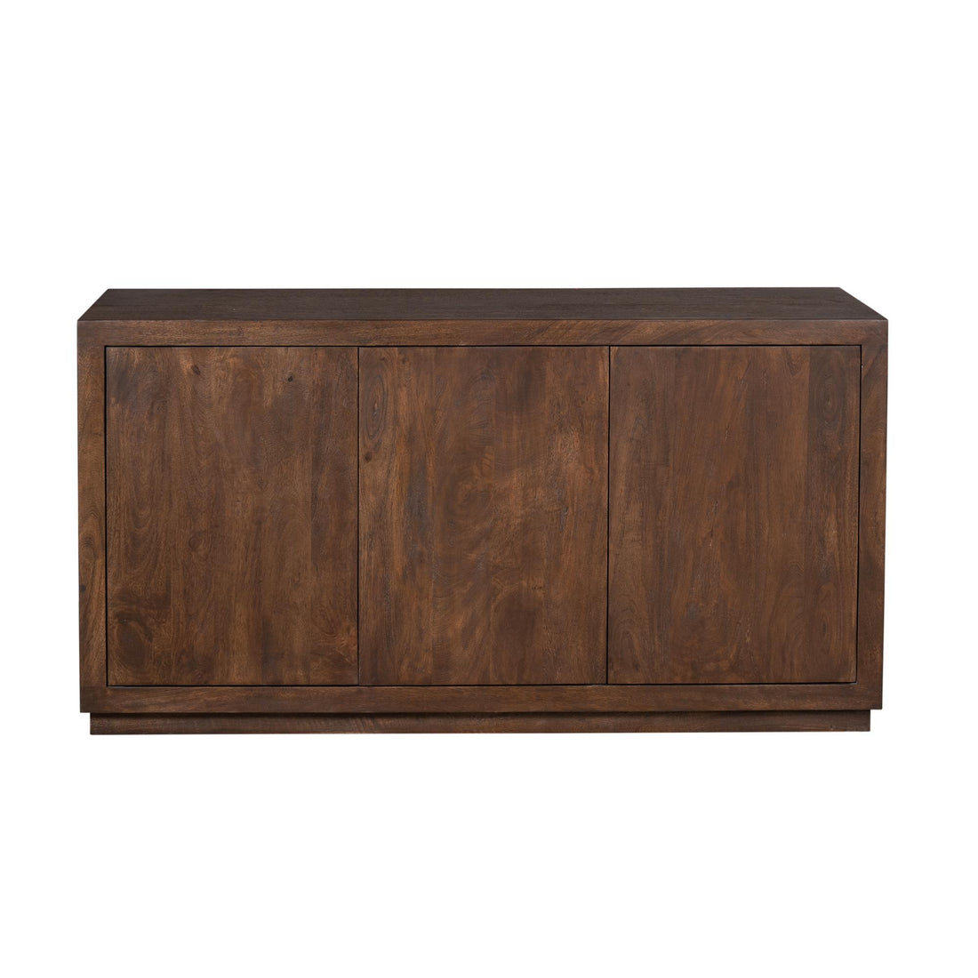 Credenza Bruxelles in legno di mango marrone, 3 ante, 150 cm Starfurn