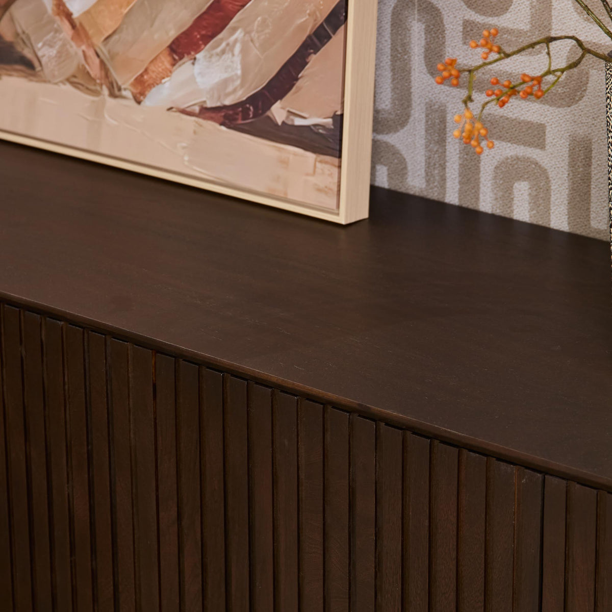 Mobile TV Madison in legno di mango marrone 165 cm Starfurn